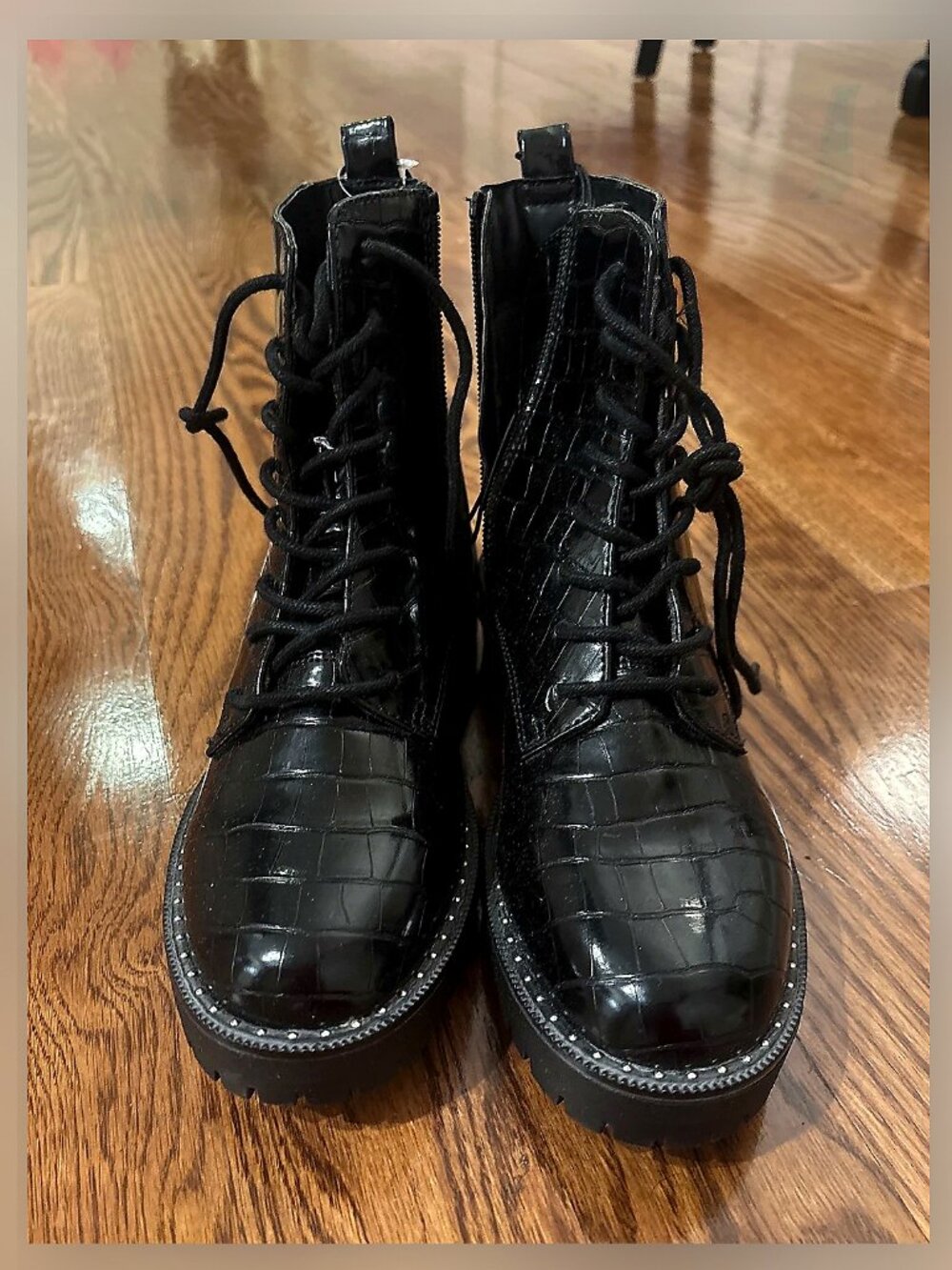 A new day combat boots